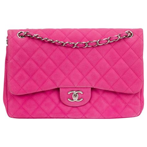 light pink chanel purse|Chanel hot pink purse.